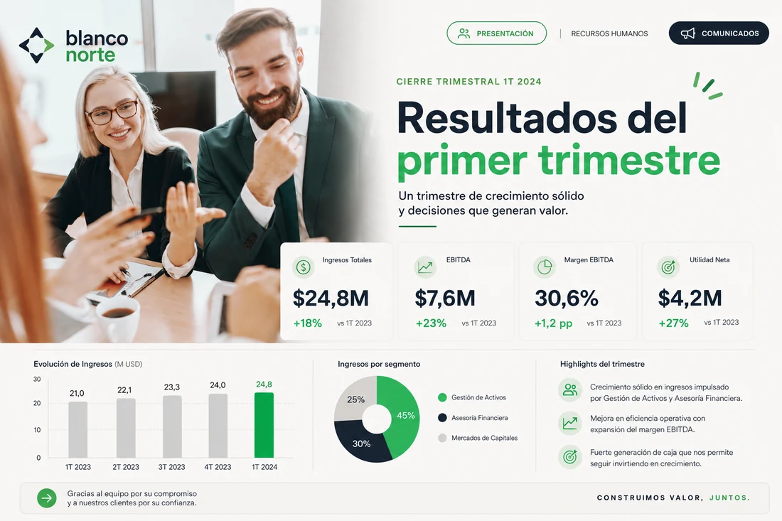 Resultados del primer trimestre