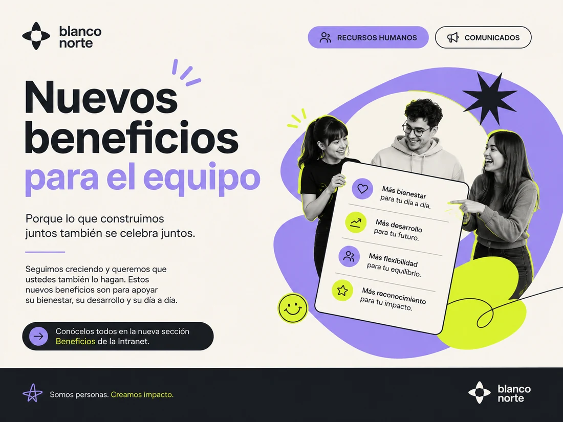 Nuevos beneficios para el equipo
